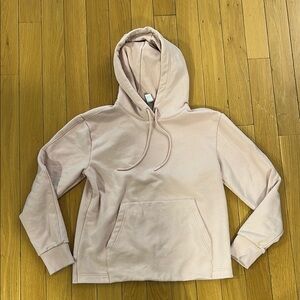 Athleta Womens Pink Retroplush II Hoodie Sweatshirt XS